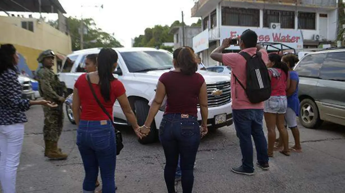 Acapulco protesta de familiares de detenidos en SSP